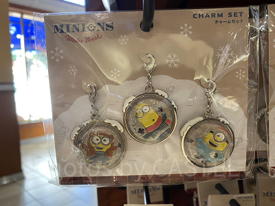 ミニオンのチャームセット(3個セット)/USJクリスマスグッズ2022