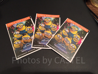 ミニオンデザインのスタジオパス／USJ