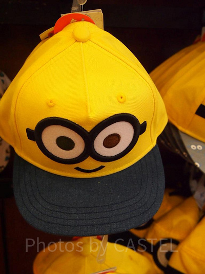 ミニオンフラットバイザーキャップ（ボブ）