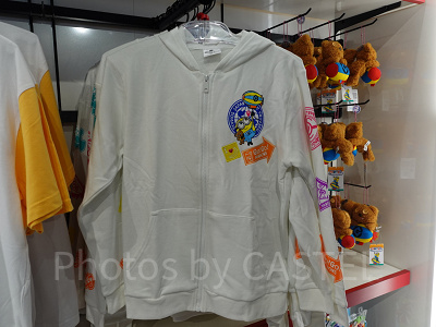 ミニオンパーカー　(ホワイト)