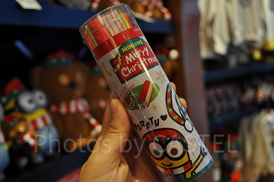 MINION MERRY CHRISTMAS消しゴムセット