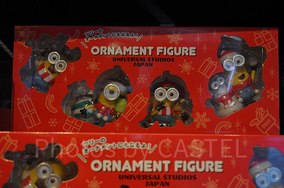 MINION MERRY CHRISTMASオーナメントフィギュア