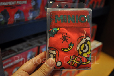 MINION MERRY CHRISTMASレディースショーツ