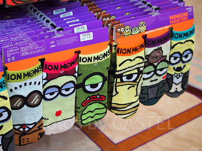 ミニオンモンスターソックスセット（3足）