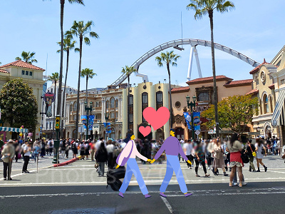 ユニバデートを楽しもう！