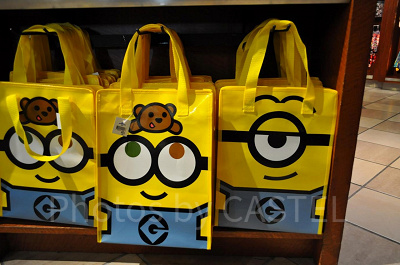 ミニオンの有料お土産袋(Mサイズ)①/USJ