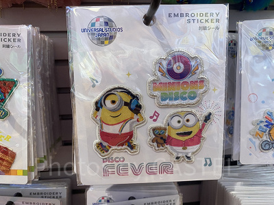 ミニオンのワッペンセット