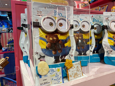 ミニオンのせんべい／クリップ付き