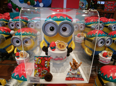 ミニオン ボブ お菓子 クリスマス ケーキ スナックケース 2019