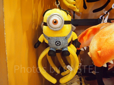 ミニオンのスチュアートぬいぐるみカチューシャ