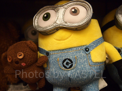 ミニオンティム＆ボブのぬいぐるみ
