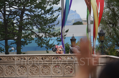 リボンもしっかりカバーしているミニーちゃん