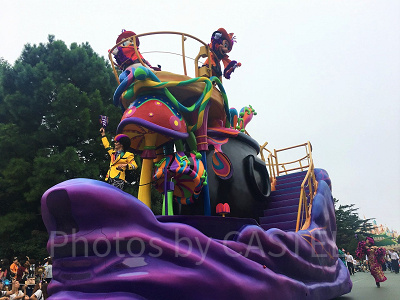 ミニー・デイジー・クラリスのフロート