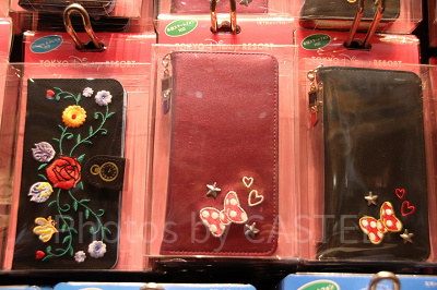 ミニーの手帳型（パープル）