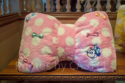 ミニーリボンクッション（ピンク）