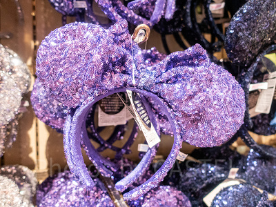 ミニースパンコールカチューシャ（パープル）