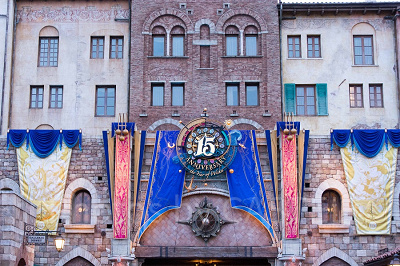 ミラコスタ装飾 15周年バージョン設定：44㎜ SS1/20 F9.0 ISO320