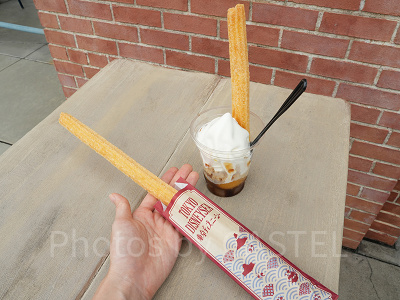 みたらしシュガーチュロスとリバティサンデー