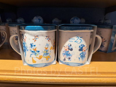 マグカップ(ディズニーシー25周年グッズ)