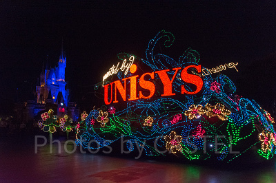 エレクトリカルパレード提供の日本ユニシス