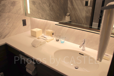 オーシャンビュー ツインの洗面台