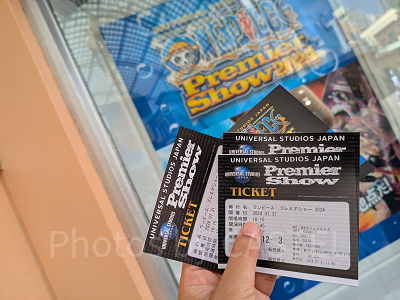 ワンピース・プレミアショーのチケット