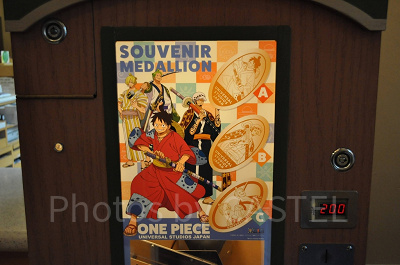 ワンピーススーベニアメダル（全3種）