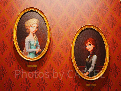 アレンデール・ロイヤルバンケットに飾れた絵画