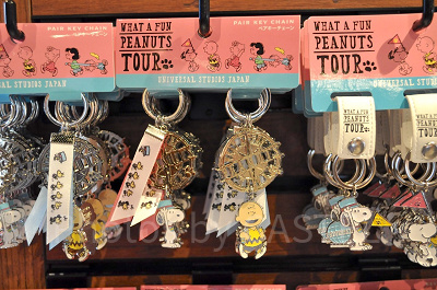ペアキーチェーン/WHAT A FUN PEANUTS TOUR