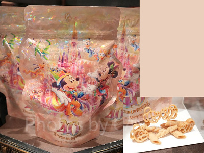 パスタスナック（ディズニー40周年グッズ）