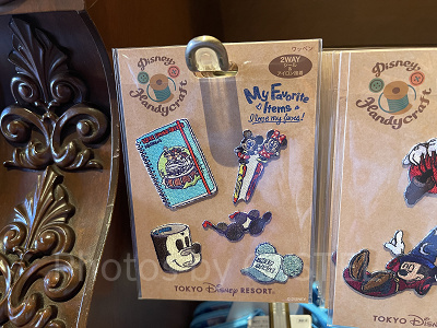 ワッペンセット(ディズニーお土産モチーフグッズ)