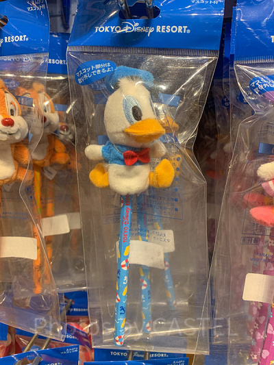 ドナルドマスコット付き鉛筆
