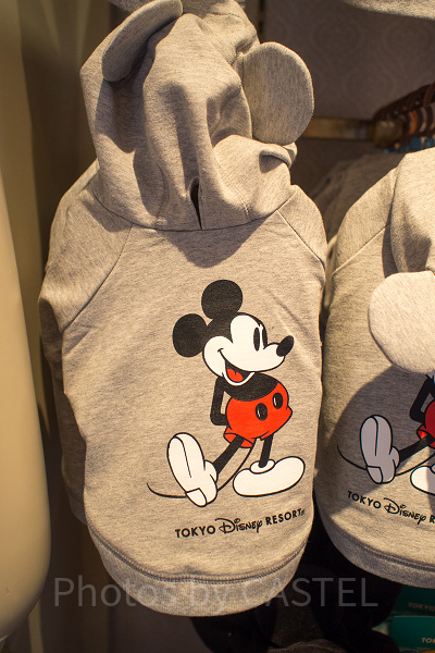 ペット用ミッキーパーカー(背中側)