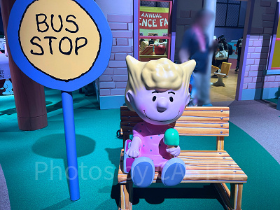 ルーシーとのフォトスポット