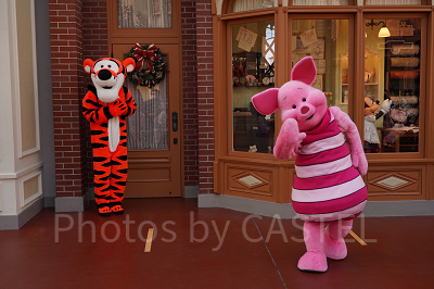 ピグレットとティガー