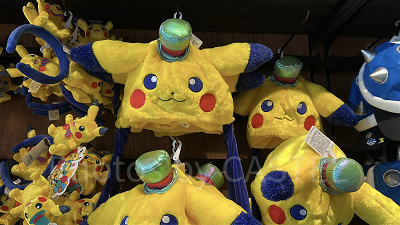 ピカチュウぬいぐるみハット