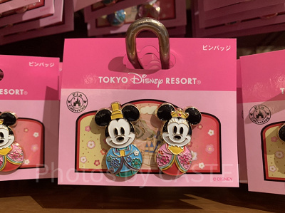 ディズニーストア　ドナルド　ひな祭り　ピン 12/26発売】ディズニーひな祭りグッズ！かわいいぬいばと豪華な