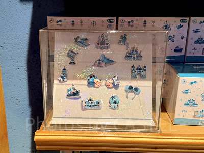 ピンバッジセット(ディズニーシー25周年グッズ)