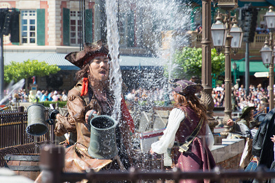 パイレーツ・サマーバトル“ゲット・ウェット”の様子