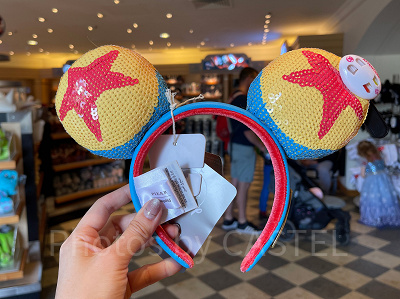 ピクサーボールスパンコールカチューシャ(パリディズニー)