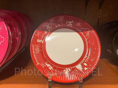 プレート（レッド）