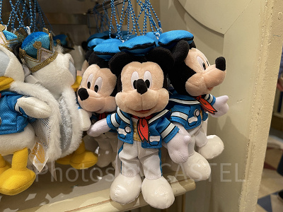 ぬいぐるみバッジ(ドナルドパルパルーザグッズ)