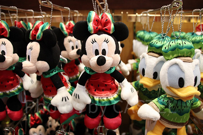 ぬいぐるみバッジ（ミニー）