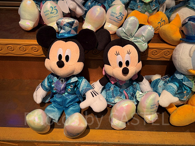 ミニーぬいぐるみ(ディズニーシー25周年グッズ)