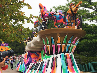 プルート&チップとデールのフロート