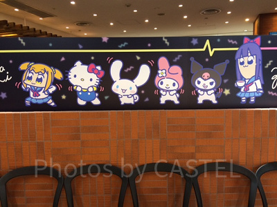 ポプテピピック×サンリオキャラクターズカフェ