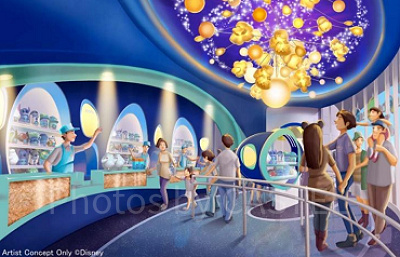 ポップコーン専門店 内装（プレスリリースより引用）