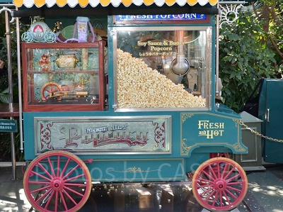東京ディズニーランドのポップコーンワゴン