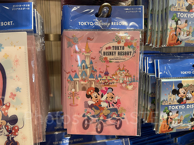 ポストカード&クリアホルダー(ディズニー春のお花グッズ)