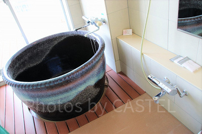 プレミアビュースイートのお風呂